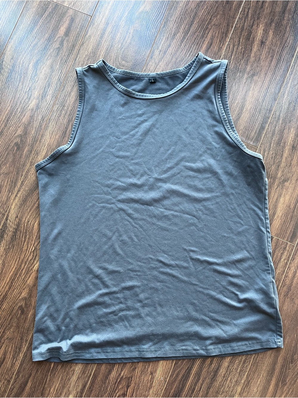 Women's Sleeveless Tank Top - Charcoal Gray